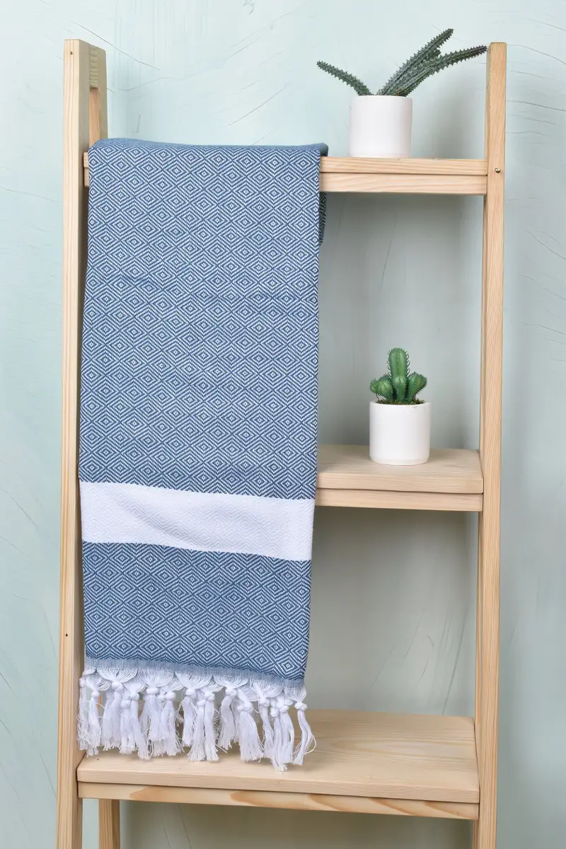 Personalized Gift For Her, 70x40 Cotton Diamond Towel, Quick-dry towel, Quick-dry travel peshtemal towel, Personalized Wedding Gift, Cotton towel - 8