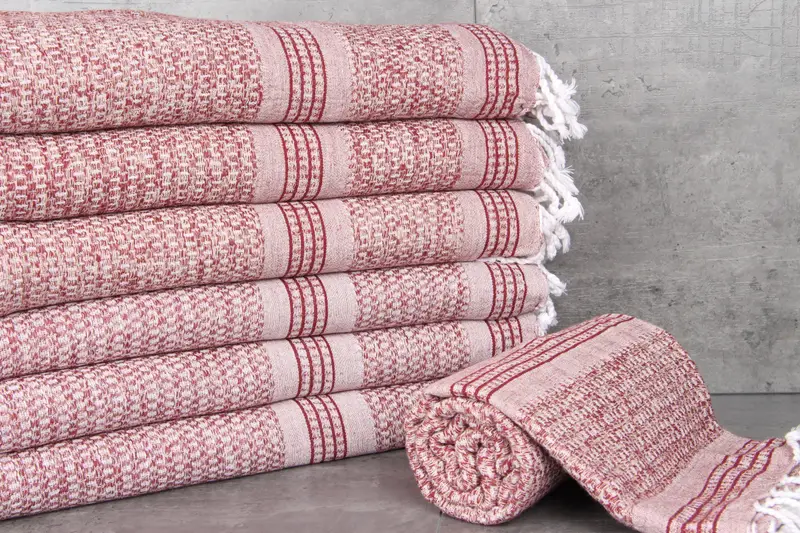 Turkish towel, Personalized Beach Towel, Halloween Gifts, Gym Towel, Custom Wedding Gift, 70x36 Linen Striped Towel, Turkish Bath Towel Set - 3