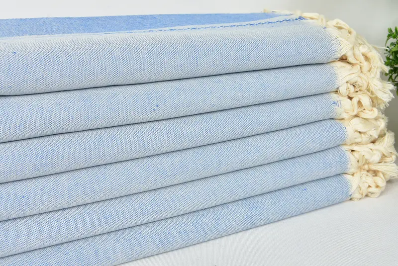 Regalo de boda personalizado, toalla de playa turca con franja, toalla de decoración del hogar, toalla turca absorbente, toalla liviana, toalla a rayas de algodón de 68x40 - 3