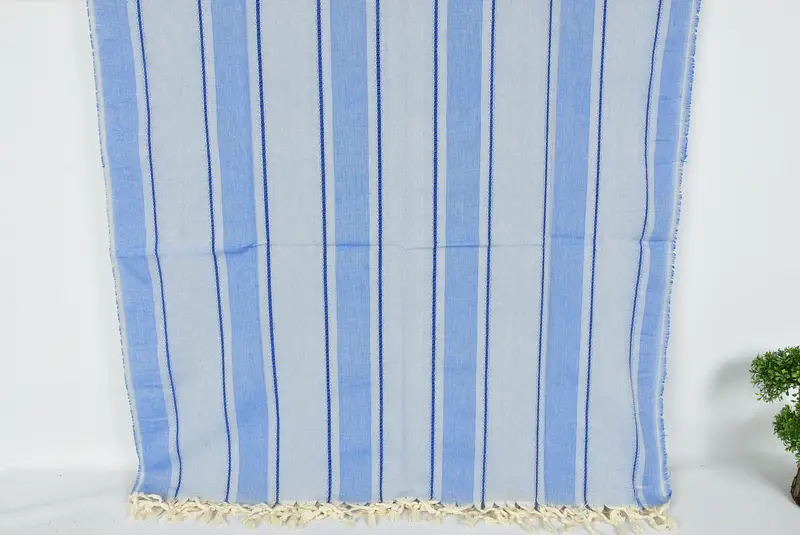 Regalo de boda personalizado, toalla de playa turca con franja, toalla de decoración del hogar, toalla turca absorbente, toalla liviana, toalla a rayas de algodón de 68x40 - 7