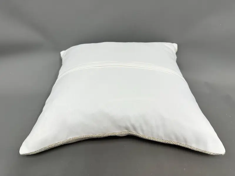 24x24 Beige Cushion Cover, Pillow Sham, Turkish Kilim Pillow, Pillow for Sofa, Home Decor Pillow, Traditional Pillow Sham - 7