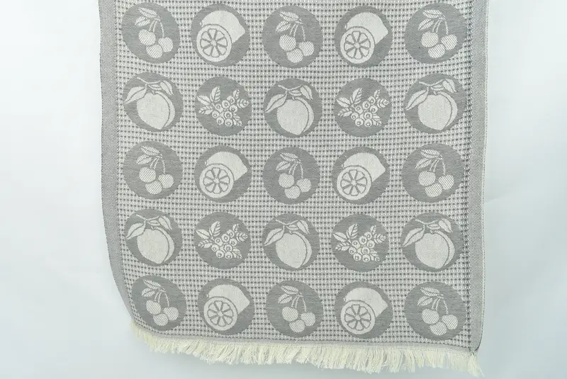 Monogrammed Hand Towel, Embroidery Towel, Wedding Gift, Bulk Order Towel, Small Bath Towels, Gift For Boyfriend, 28x20 Cotton Fruits Patterned Towel - 1