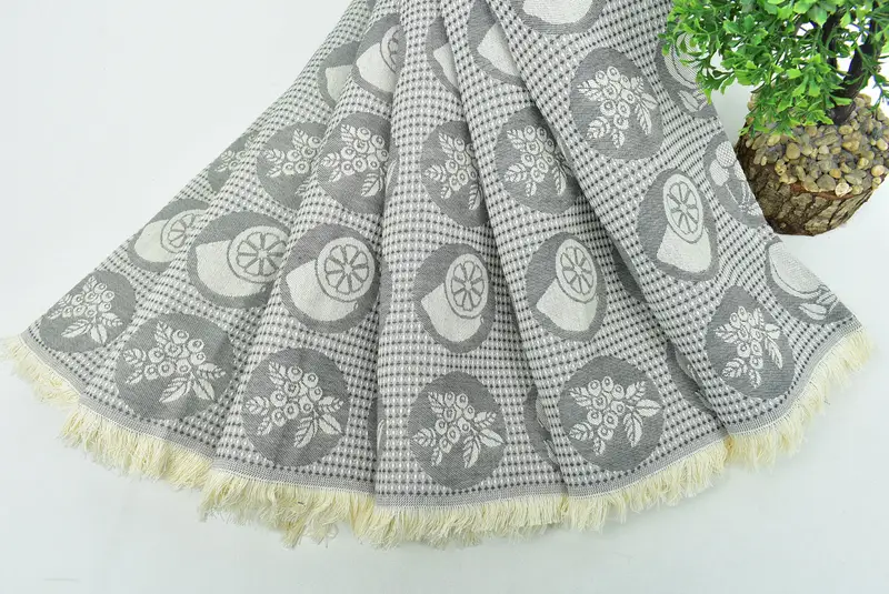 Monogrammed Hand Towel, Embroidery Towel, Wedding Gift, Bulk Order Towel, Small Bath Towels, Gift For Boyfriend, 28x20 Cotton Fruits Patterned Towel - 5