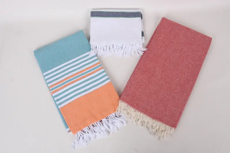 Quick-dry towel, Hammam Towel USA, Boyfriend Christmas Gift, Turkish hand towel, 70x40 Cotton Set of 8 Towel, Absorbent towel, Custom Turkish Towel - 6
