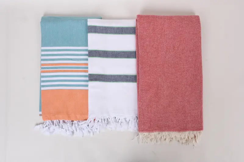 Quick-dry towel, Hammam Towel USA, Boyfriend Christmas Gift, Turkish hand towel, 70x40 Cotton Set of 8 Towel, Absorbent towel, Custom Turkish Towel - 7