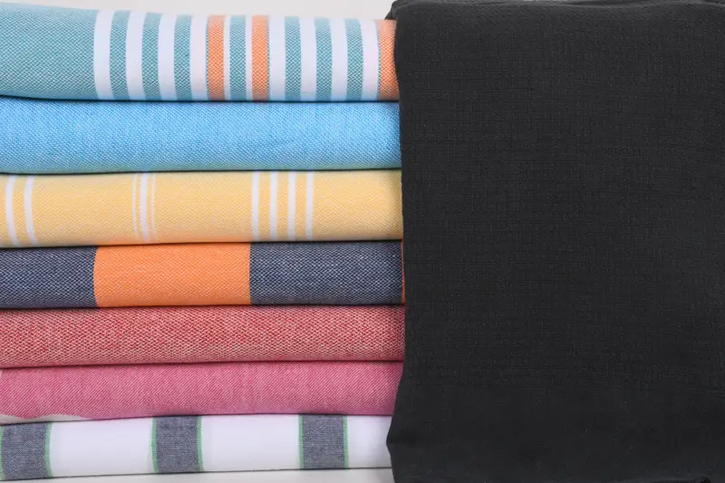 Quick-dry towel, Hammam Towel USA, Boyfriend Christmas Gift, Turkish hand towel, 70x40 Cotton Set of 8 Towel, Absorbent towel, Custom Turkish Towel - 1