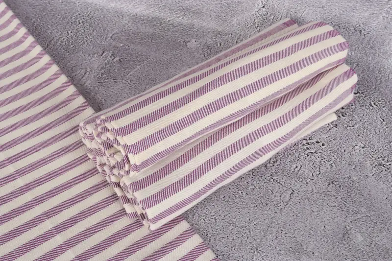Monogram Kitchen Towel, Boyfriend Gift, Turkish Towel Monogram, Turkish Hand Towel, 40x24 Cotton Striped Towel, Bathroom Towels, Gift For Bride - 7