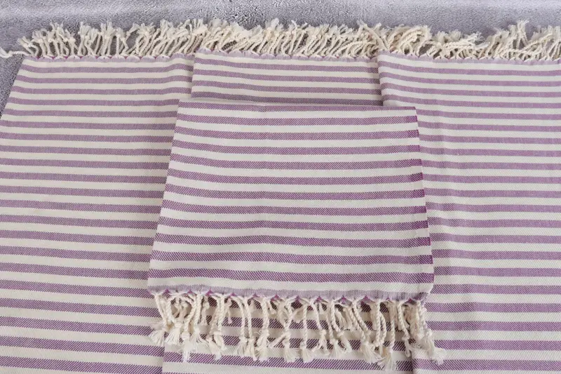Monogram Kitchen Towel, Boyfriend Gift, Turkish Towel Monogram, Turkish Hand Towel, 40x24 Cotton Striped Towel, Bathroom Towels, Gift For Bride - 4