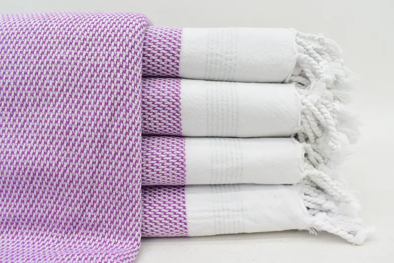 Eco-Friendly Turkish Towel, 70x40 Cotton Striped Towel, Gift For Him, Quick-dry peshtemal, Personalized Beach Towel, Valentines Day Gift - 1