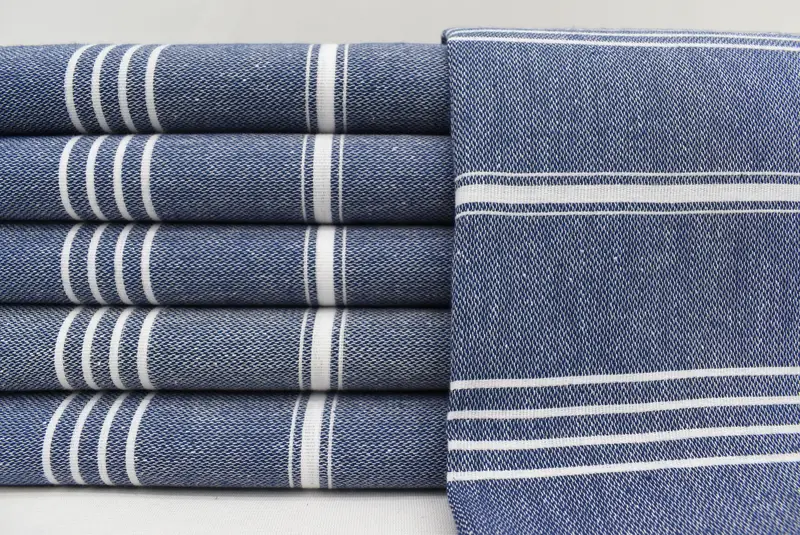 Personalized Bridesmaid Gift, Bachelorette Party Gifts, Turkish Towel Set, Valentines Gift, Wedding Favors, 70x40 Cotton Striped Towel, Summer Towel - 1