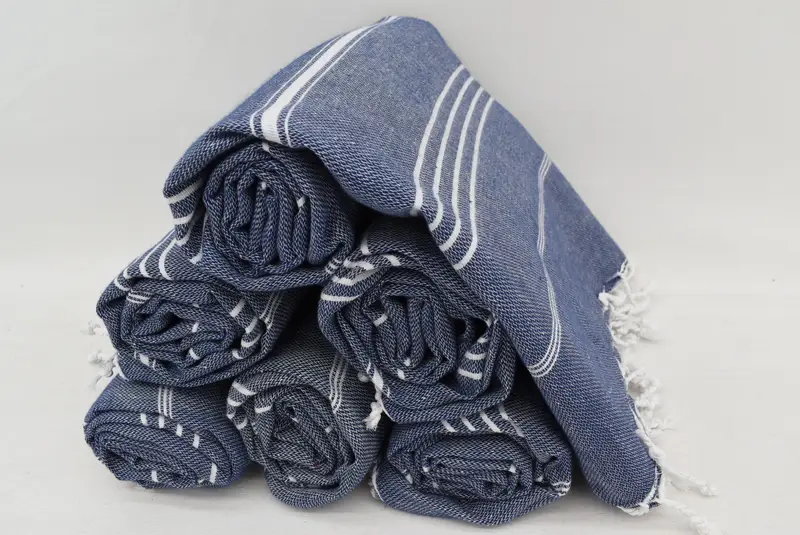 Personalized Bridesmaid Gift, Bachelorette Party Gifts, Turkish Towel Set, Valentines Gift, Wedding Favors, 70x40 Cotton Striped Towel, Summer Towel - 8