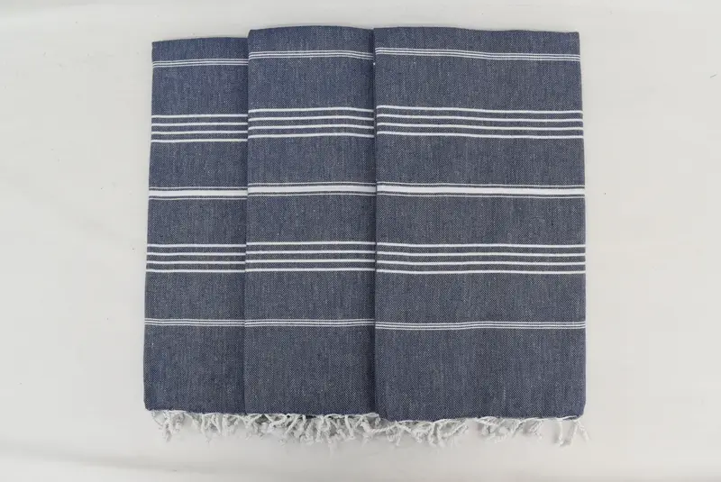 Personalized Bridesmaid Gift, Bachelorette Party Gifts, Turkish Towel Set, Valentines Gift, Wedding Favors, 70x40 Cotton Striped Towel, Summer Towel - 6