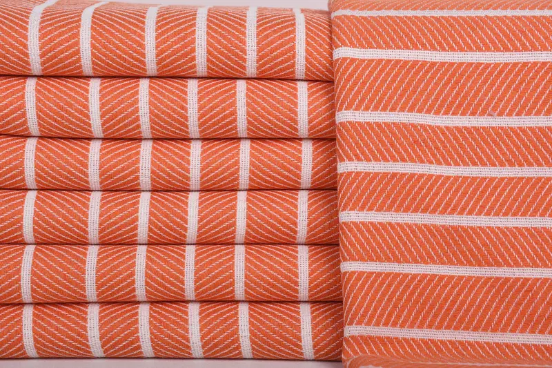 Bachelorette Party Favors, 70x40 Bamboo Herringbone Towel, Valentines Day Gift For Him, Beach towel, Sand-resistant towel, Family Gift Basket - 1