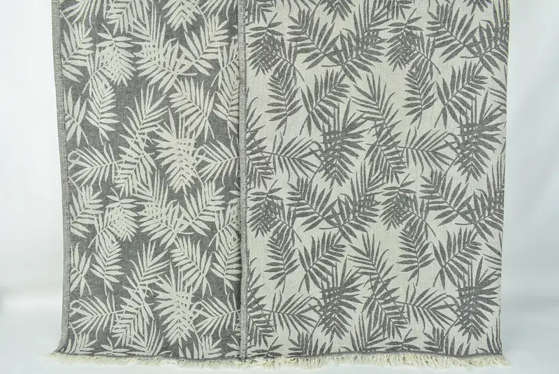 Valentines Day Gift, Beach Bachelorette Party Decorations, 100x80 Cotton Floral Patterned Towel, Bedspread, Turkish Blanket, Housewarming Gift - 1