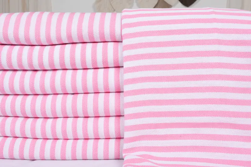 Gift For The Home Decor, Spooky Bachelorette Party, Boho Throw Blankets, Bedspread, Memorial Gift, Decorative Blanket, 104x76 Cotton Striped Towel - 3