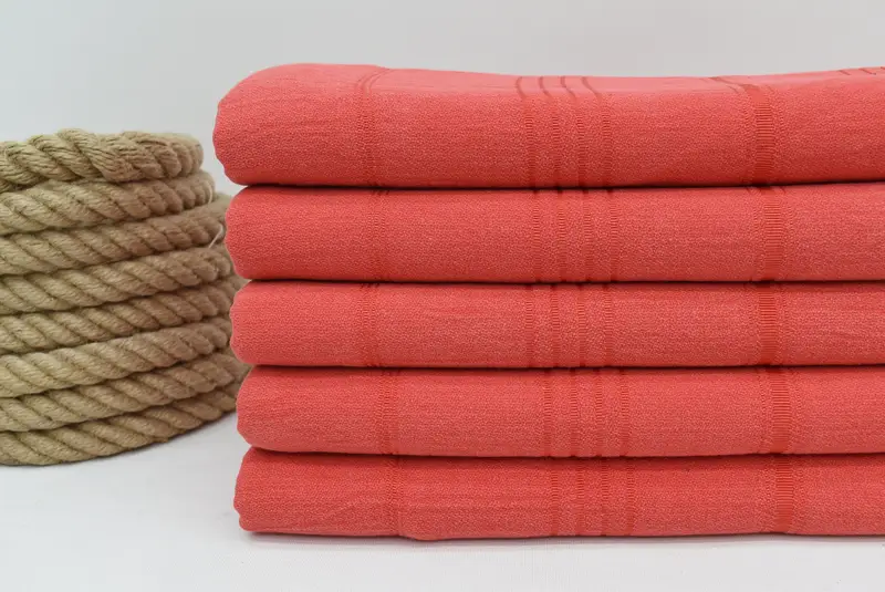 Bachelorette Party Gifts Bridesmaids, Lightweight towel, Bridal Party Gifts, 64x36 Cotton Striped Stonewashed Towel, Turkish Towel Beach - 2