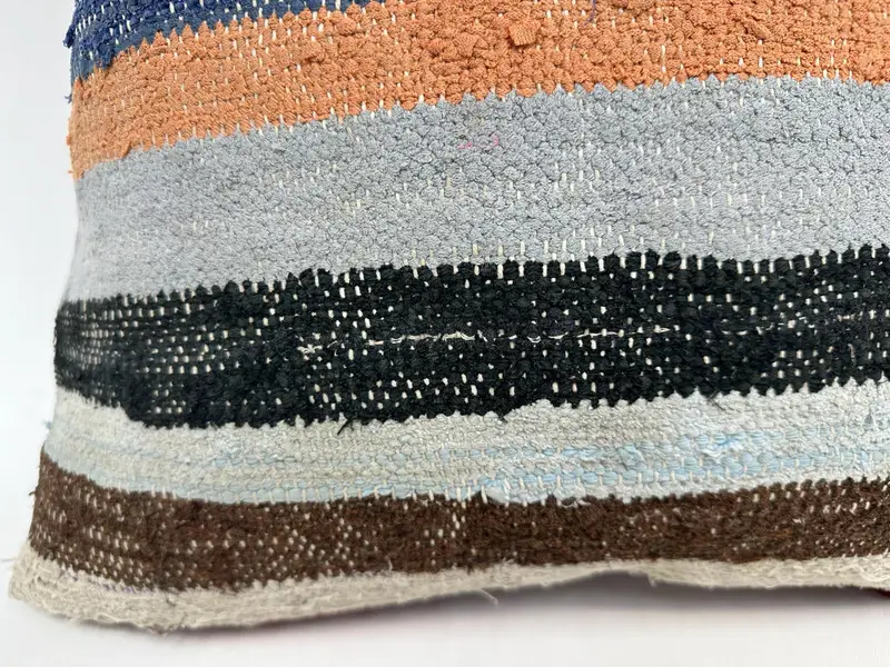 20x20 Gray Cushion, Custom Pillow, Gift Pillow, Ethnical Kilim Rug Pillow, Pillow, Personalized Gift Pillow Cushion Case, Interior Designer Pillow - 2