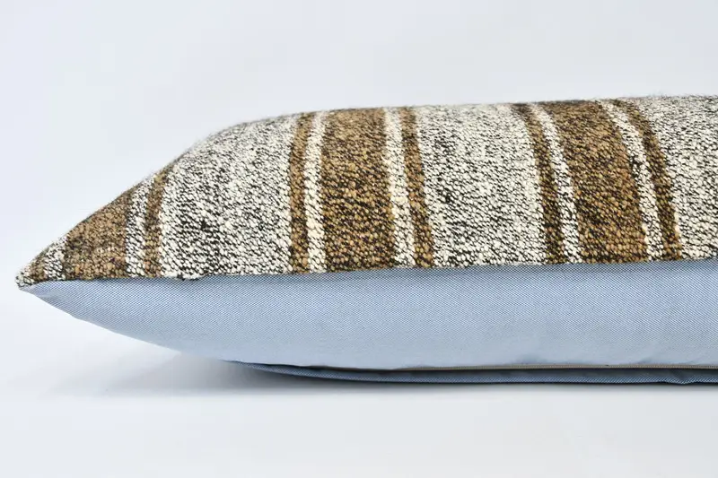 Vintage Kilim Throw Pillow, Neutral Cushion Case, 16x36 White Cushion Cover, Pillow, Turkish Bench Pillow, Home Decor Pillow, Kilim Pillow - 5