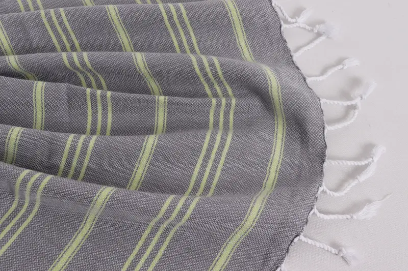 Christmas Gift, Turkish Towel Hand Towel, Holiday Towel, Personalized Dish Towel, Bridesmaid Gifts, Monogram Towels, 40x24 Cotton Striped Towel - 8