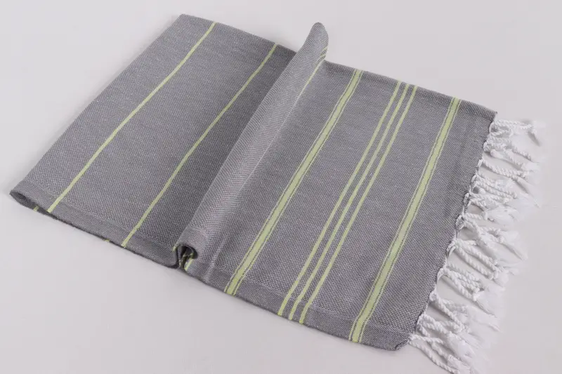 Christmas Gift, Turkish Towel Hand Towel, Holiday Towel, Personalized Dish Towel, Bridesmaid Gifts, Monogram Towels, 40x24 Cotton Striped Towel - 6