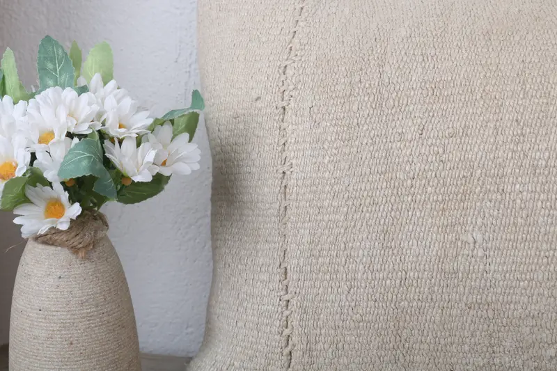 Gift Pillow, Morroccon Kilim Cushion Cushion Cover, Bed Pillow Sham, 12x24 Beige Cushion, Kilim Pillow, Vintage Kilim Pillow, Pillow - 3
