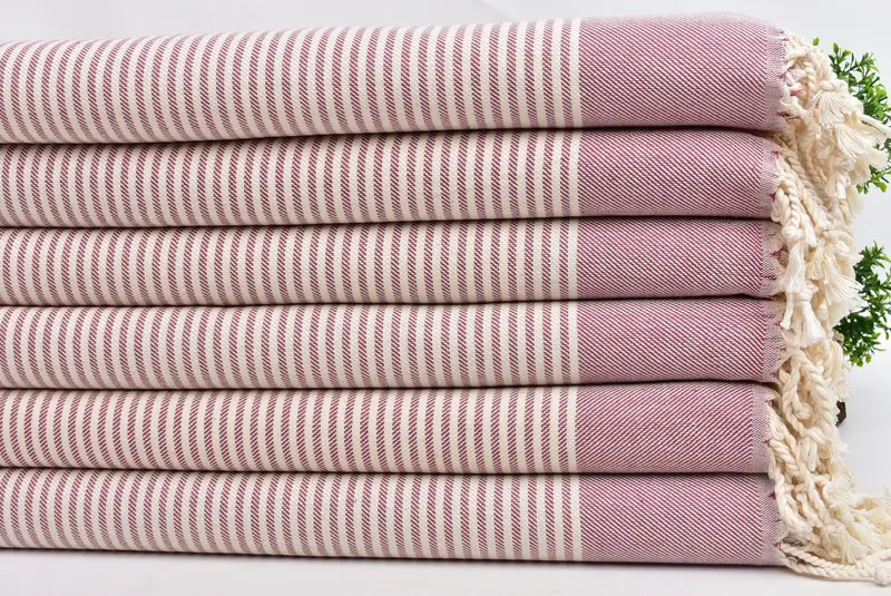 40x24 Cotton Striped Towel, Summer Towel, Summer Gift, Valentines Day Gift For Him, Small Bath Towels, Turkish Towel Hand Towel, Personalized Gifts - 3