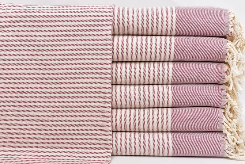 40x24 Cotton Striped Towel, Summer Towel, Summer Gift, Valentines Day Gift For Him, Small Bath Towels, Turkish Towel Hand Towel, Personalized Gifts - 1