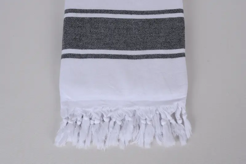 Travel towel, Sand-free towel, Bath towel, Best Friend Christmas Gift, 64x36 Cotton Striped Terry Towel, Spa Gift Towel, Custom Bath Towel - 3