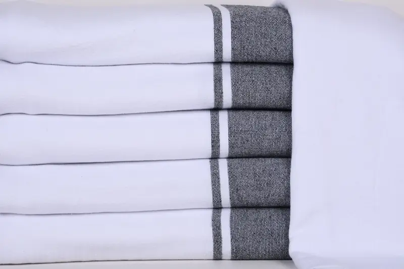 Travel towel, Sand-free towel, Bath towel, Best Friend Christmas Gift, 64x36 Cotton Striped Terry Towel, Spa Gift Towel, Custom Bath Towel - 1