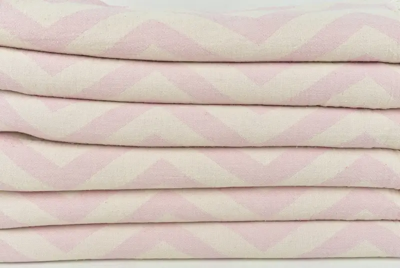 70x40 Cotton Zigzag Design Towel, Personalized Towel, Xmas Gifts, Monogram Beach Towel, Quick-dry towel, Personalized Towel Gift, Custom Towel Beach - 4