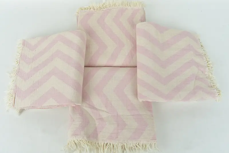 70x40 Cotton Zigzag Design Towel, Personalized Towel, Xmas Gifts, Monogram Beach Towel, Quick-dry towel, Personalized Towel Gift, Custom Towel Beach - 8