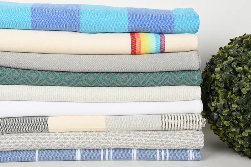 Gift For Him, 36x18 Cotton Set of 10 Towel, Boyfriend Christmas Gift, Wedding Gift, Turkish Towel Hand Towel, Gift For Her, Personalized Dish Towel - 3