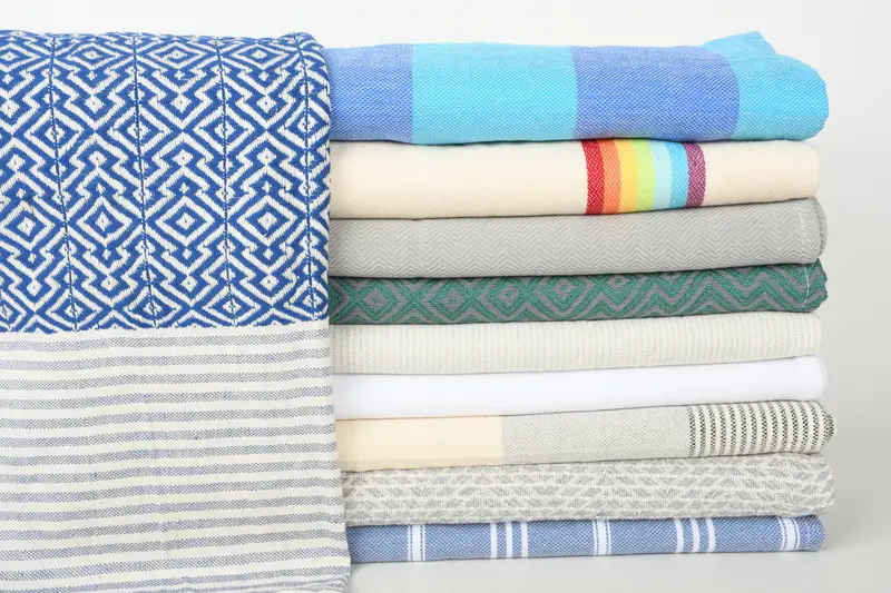 Gift For Him, 36x18 Cotton Set of 10 Towel, Boyfriend Christmas Gift, Wedding Gift, Turkish Towel Hand Towel, Gift For Her, Personalized Dish Towel - 1