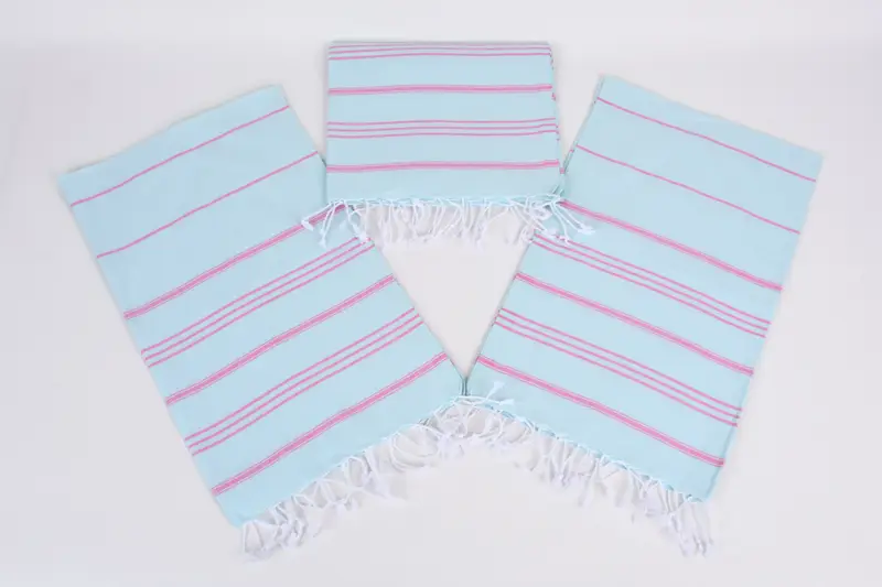 Beach Wedding Favor, Custom Tea Towel, 40x24 Cotton Striped Towel, Custom Name Towel, Monogrammed Hand Towel, Turkish Tea Towel, Turkish Hand Towel - 6