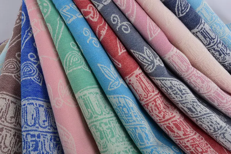 Monogram Kitchen Towel, Handmade Gift, Monogrammed Hand Towel, Bridesmaid Gift Towel, 28x20 Cotton Italian Symbols Design Towel, Wedding Gift - 5