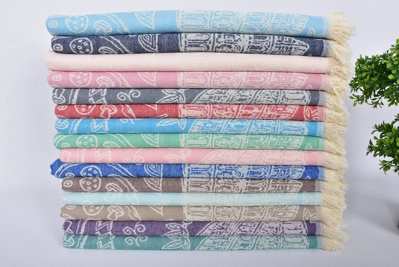 Monogram Kitchen Towel, Handmade Gift, Monogrammed Hand Towel, Bridesmaid Gift Towel, 28x20 Cotton Italian Symbols Design Towel, Wedding Gift - 2