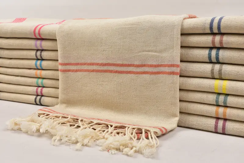 Family Gift Basket, 80x36 Cotton Striped Towel, Wedding Towel, Cotton towel, Pool Towels, Beach towel, Welcome Wedding Gift, Monogram Turkish Towel - 2