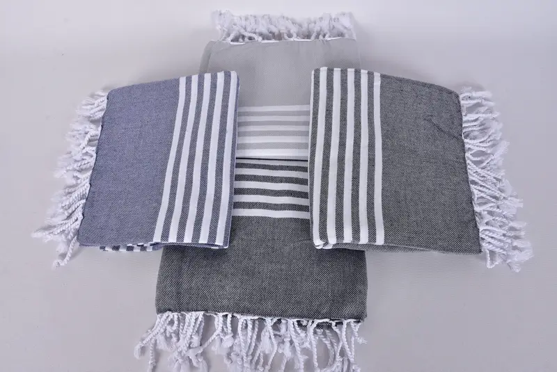 Bachelor Party Gifts, Friends Beach Towel, Bridesmaid Gift Towel, Bridal Shower Gift, Beach Towel Bulk, 68x40 Cotton Striped Towel, Embroidery Towel - 6