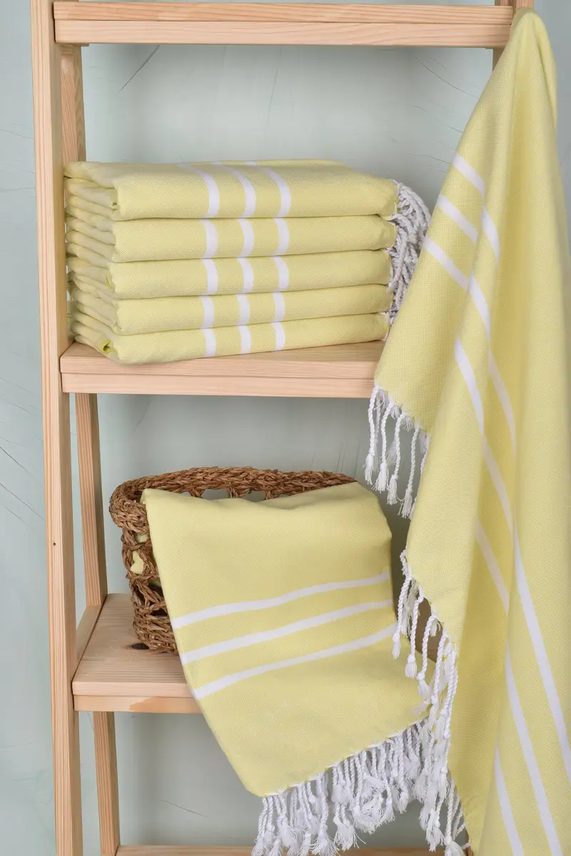 70x40 Cotton Striped Towel, Turkish hand towel, Large Turkish Towel, Gym Towel, Turkish bath towel, Turkish Towel Monogram, Best Friend Gift Ideas - 3