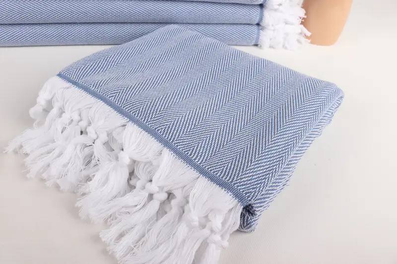 Fouta towel, Bachelor Party Gifts, Absorbent towel, Gym Towel, Personalized Home Gift Wedding, 70x40 Cotton Herringbone Towel, Luxury towel - 5