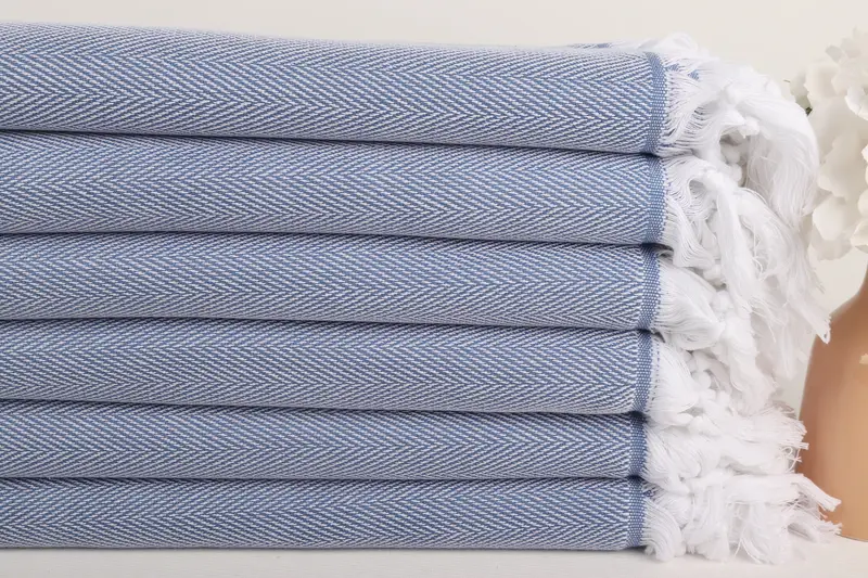 Fouta towel, Bachelor Party Gifts, Absorbent towel, Gym Towel, Personalized Home Gift Wedding, 70x40 Cotton Herringbone Towel, Luxury towel - 3