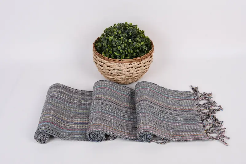 Monogram Mutfak Havlu, 38x18 Pamuk Geometrik Havlu, El Boyutlu Havlular, Onun İçin Hediye, Kişiselleştirilmiş Mutfak Havlu, Spa Havlu, Kişiselleştirilmiş Hediyeler - 8