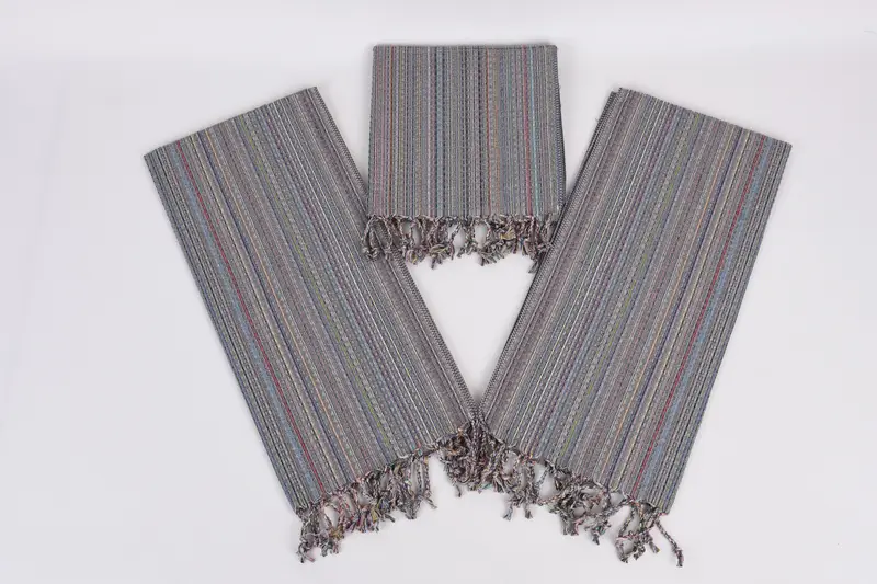 Monogram Mutfak Havlu, 38x18 Pamuk Geometrik Havlu, El Boyutlu Havlular, Onun İçin Hediye, Kişiselleştirilmiş Mutfak Havlu, Spa Havlu, Kişiselleştirilmiş Hediyeler - 6