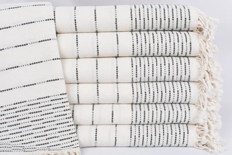 70x38 Cotton Striped Design Towel, Turkish Bath Towel USA, Bathroom Towel, Embroidered Towel, Bridesmaid Towel, Custom Wedding Gift, Hammam towel