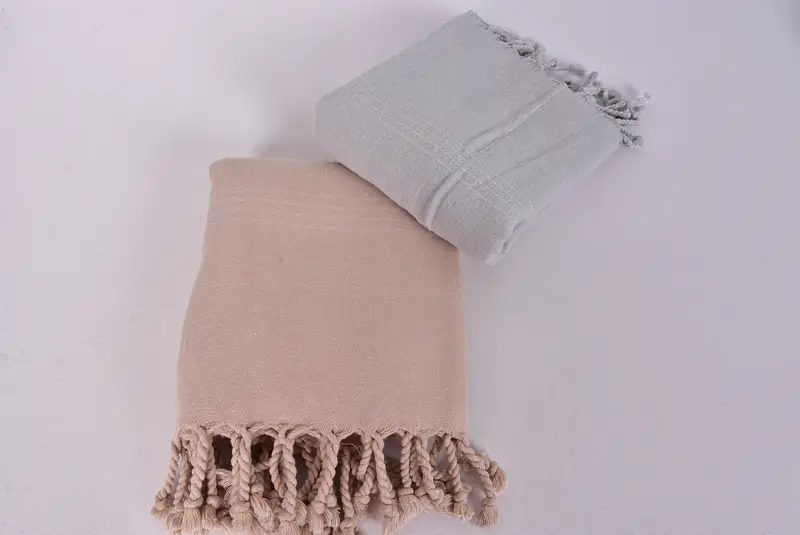Gift For Her, 64x28 Cotton Striped Stonewashed Towel, Personalized Turkish Towel, Wedding Day Gift For Bride, Turkish hand towel, Yoga Towel - 6