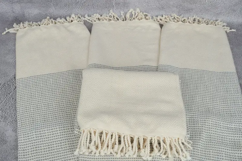 Gift For Him, 70x40 Cotton Diamond Towel, Turkish Towel Monogram, Bridesmaid Gift, Bridesmaid Favors, Peshtemal Towel USA, Peshtemal Towel - 4