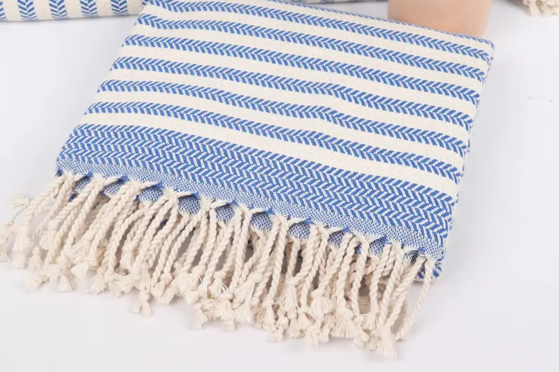 Soft towel, Xmas Gifts, Oversized lightweight Turkish bath towel USA, Spa Towel, Quick-dry towel, Custom Beach Towel, 70x40 Cotton Chevron Towel - 5