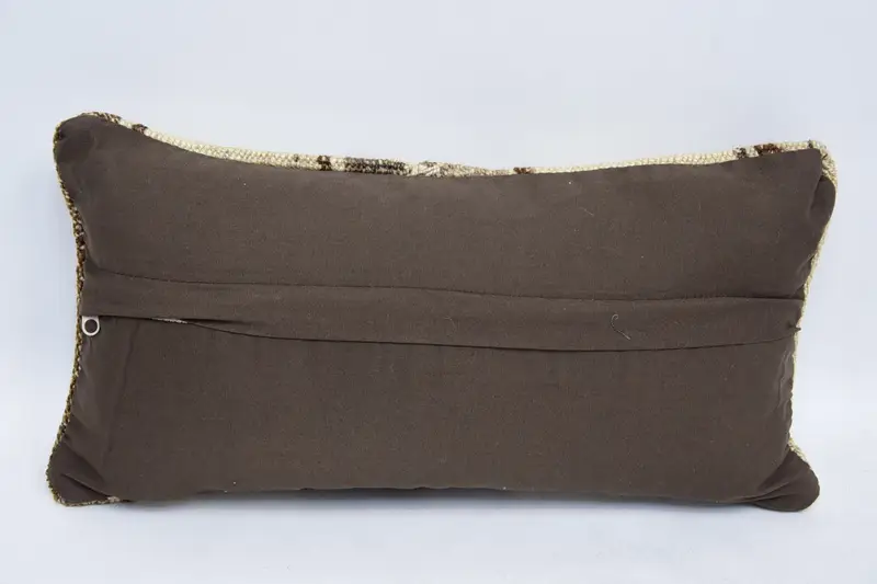 8x16 Beige Cushion Case, Home Decor Pillow, Shabby Chic Cushion Case, Vintage Kilim Throw Pillow, Patio Pillow Cover, Cushion Cover, Kilim Pillow - 6