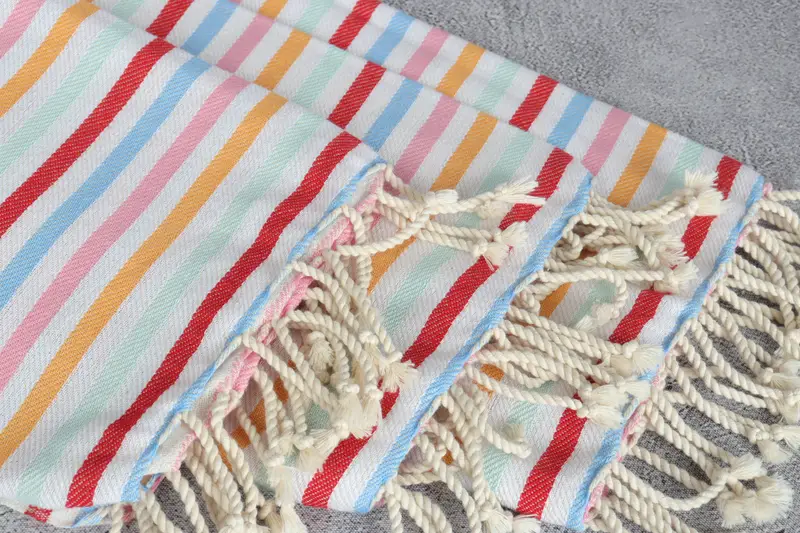 Gift Towel, Monogrammed Turkish Towel, Beach Towel Personalized, Gift For Him, 68x36 Cotton Striped Towel, Handmade Gift, Bachelorette Party Gift - 5
