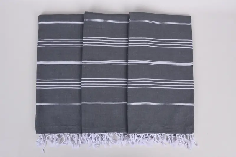 Luxury towel, Engagement Gift, Pool Towels, Thin towel, Personalized Gifts, 70x40 Cotton Striped Towel, Best spa Turkish towel for luxury home decor - 7